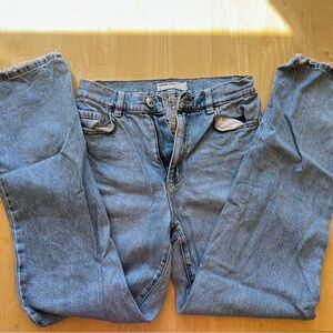 Garage vintage straight jeans - Addison blue
